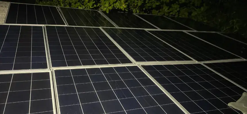 Embracing Sustainable Green Energy with Rooftop Solar Panels.