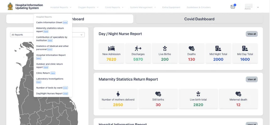 Hospital Information Updating System (HIUS) Project Completion